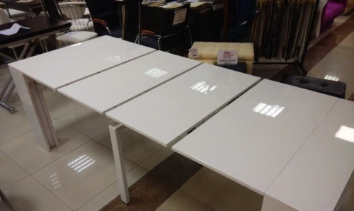 Стол-консоль (трансформер) В2307 белый лак