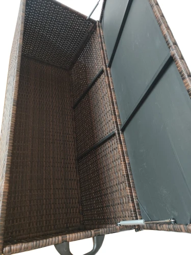 Сундук для хранения подушек из искусственного ротанга ХАРОМА 460л