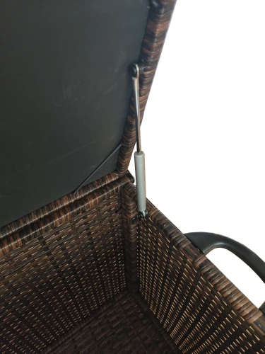 Сундук для хранения подушек из искусственного ротанга ХАРОМА 460л