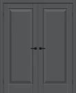 Двухстворчатая распашная дверь BRAVO Прима-20 Stormy Silk