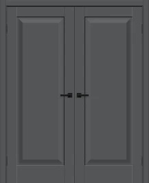 Двухстворчатая распашная дверь BRAVO Прима-20 Stormy Silk