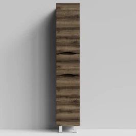 Пенал Лайт 35 напольный, Дуб крымский коричневый ПВХ 131005-9005, правый