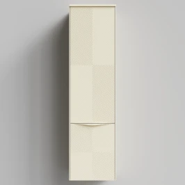 Пенал Липс 40, пример RAL 1015 Светлая слоновая кость, матовая, подвесной, левый