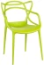 GH109/DC459 Стул пластиковый литой, САЛАТОВЫЙ