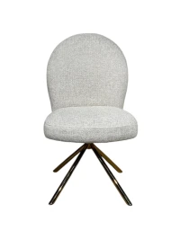 Стул обеденный Авалон BS1240-WT, белый крем/золото