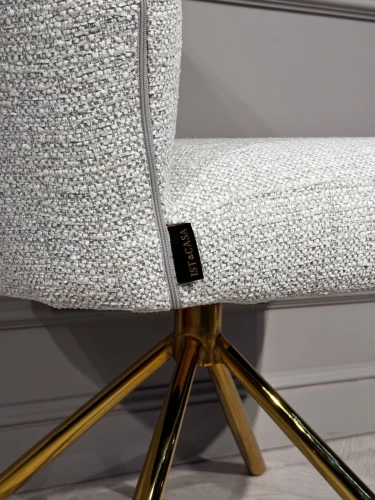 Стул обеденный Авалон BS1240-WT, белый крем/золото