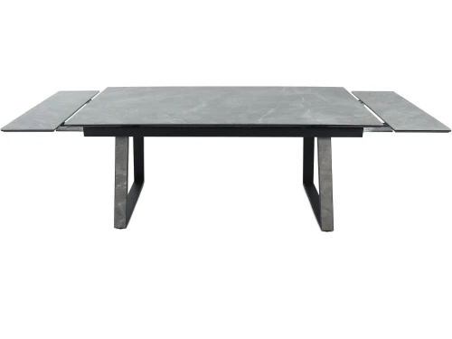 Стол «Monaco» Quadro, Bayona Grey natural, каркас черный