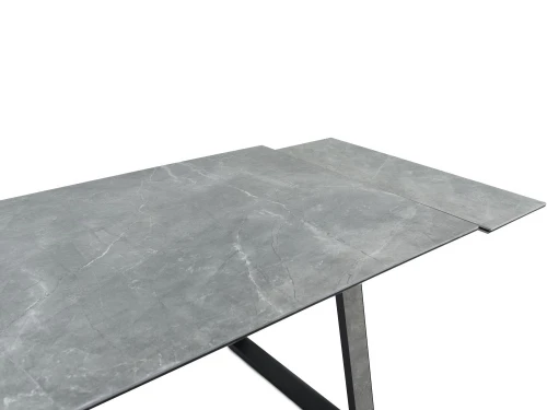 Стол «Monaco» Quadro, Bayona Grey natural, каркас черный