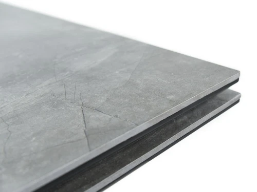 Стол «Monaco» Quadro, Bayona Grey natural, каркас черный
