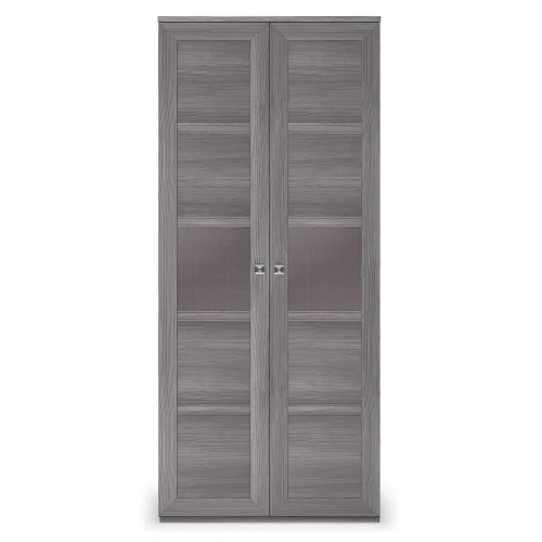 Шкаф распашной двухдверный Парма Нео лиственница темная