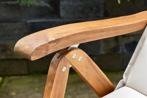 Обеденный комплект из акации KARO со скамьей  Joygarden