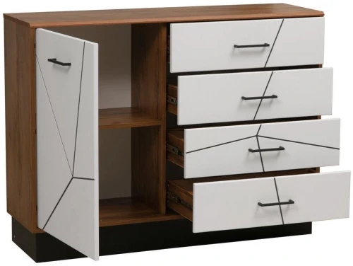 Модульная гостиная Гамма 2 Таксония/Белый