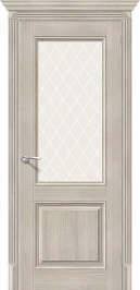 Межкомнатная дверь экошпон ĒLPORTA Классико-33 Cappuccino Veralinga White Сrystal