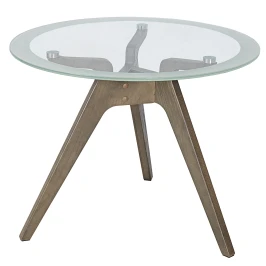 Стол журнальный Рилле 449 шимо/стекло прозрачное