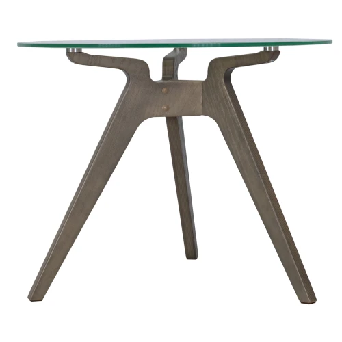 Стол журнальный Рилле 449 шимо/стекло прозрачное