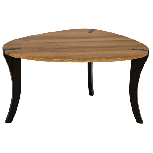 Стол журнальный BeautyStyle 34 дуб вотан/черный