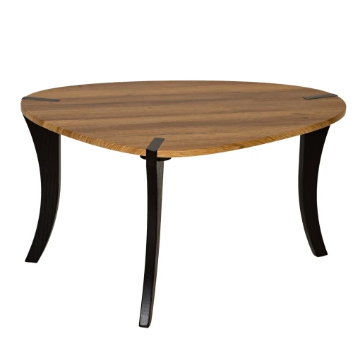 Стол журнальный BeautyStyle 34 дуб вотан/черный