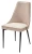 Стул NEPAL-P БЕЖЕВЫЙ #5, велюр/ черный каркас М-City