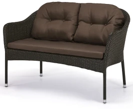 Плетеный диван S54A-W53 Brown
