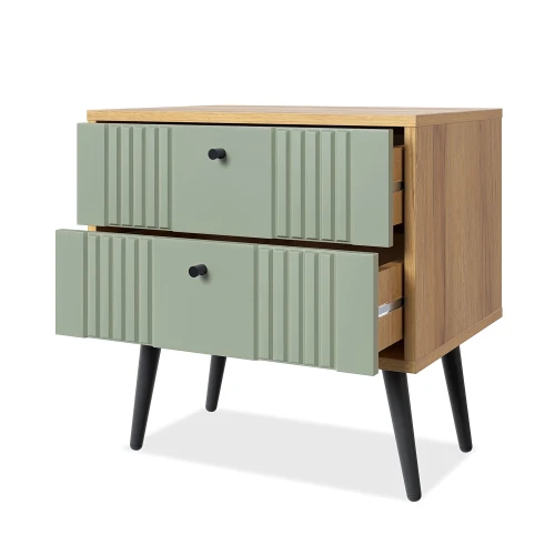 Тумба Вега Саксония, серо-зеленый