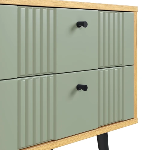 Тумба Вега Саксония, серо-зеленый