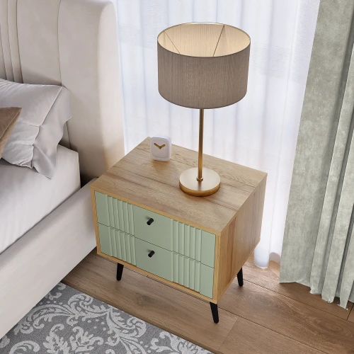 Тумба Вега Саксония, серо-зеленый