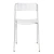 Стул ADDE (mod. C-049) металл/пластик, 39 х 49 х 78 см, White(белый) разборный (Комплект из 8 шт.)