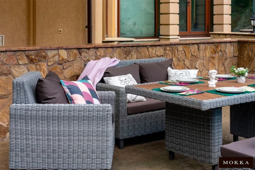 Комплект плетеной мебели MOKKA BELLA Family