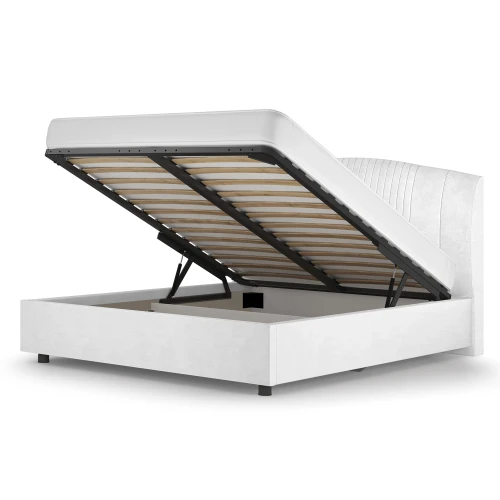 Кровать-12М с подъёмным основанием 1800 белая