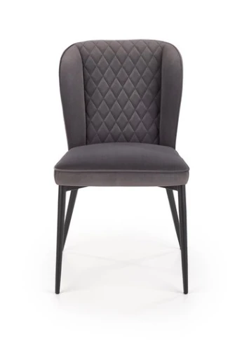 Стул HALMAR K399 серый/черный