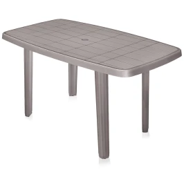 Стол пластиковый овальный «Венера»  -  Мокко