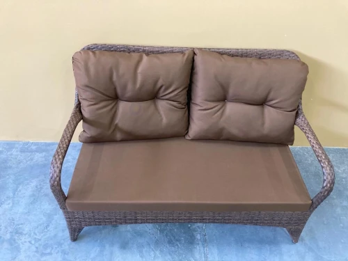 Двухместный диван из искусственного ротанга Веранда арт.75387-2