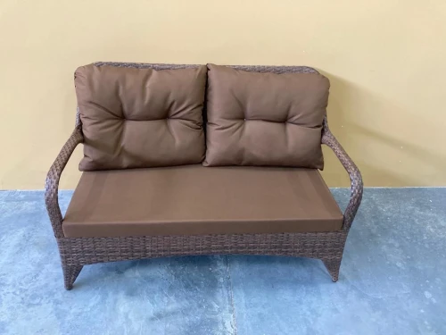 Двухместный диван из искусственного ротанга Веранда арт.75387-2