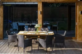 Обеденный комплект MODENA 180 см на 6 персон с креслами  Joygarden