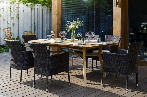 Обеденный комплект MODENA 180 см на 6 персон с креслами  Joygarden