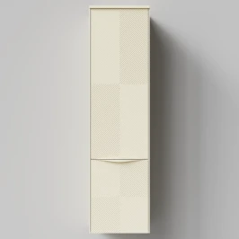 Пенал Липс 40, пример RAL 1015 Светлая слоновая кость, матовая, подвесной, правый