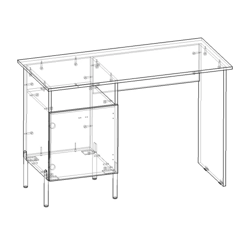 Стол письменный Капри 2