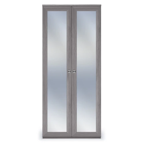 Шкаф распашной двухдверный с зеркалами Парма Нео