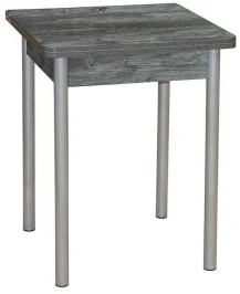 Эко 60х60 стол обеденный раскладной / пасадена/металлик