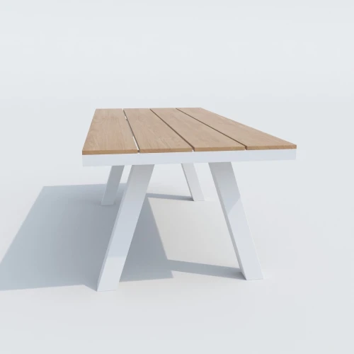 Стол обеденный MIRRA 180 см белый