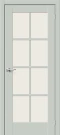 Межкомнатная дверь эмалит BRAVO Прима-11.1 Grey Matt Magic Fog