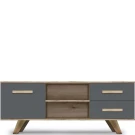 Тумба Вега Скандинавия ТВ, серая