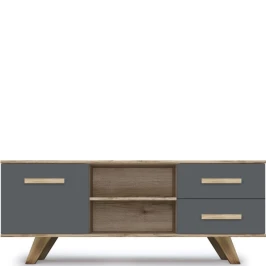 Тумба Вега Скандинавия ТВ, серая