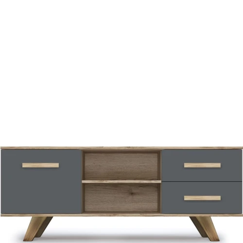 Тумба Вега Скандинавия ТВ, серая