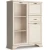 Шкаф Сиена низкий 1дв, бежевый