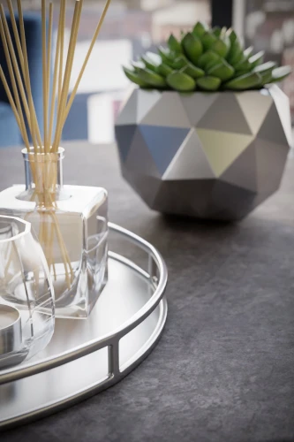 Стол журнальный Бруклин серый бетон/дуб сонома