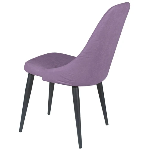 Стул ДП2-30 «Шато», ткань «Канди Лаванда», каркас черный