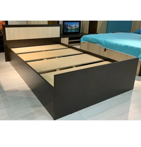 Кровать с реечным настилом Фиеста LIGHT 90х200, венге