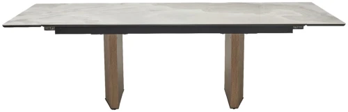 Стол МОЦАРТ 200 REX 769925, Бежевый мрамор, керамика /  Дуб монтана М-City