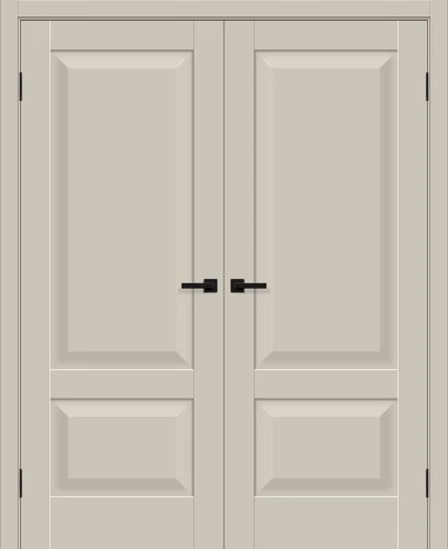 Двойная межкомнатная дверь BRAVO Прима-22 Cream Silk